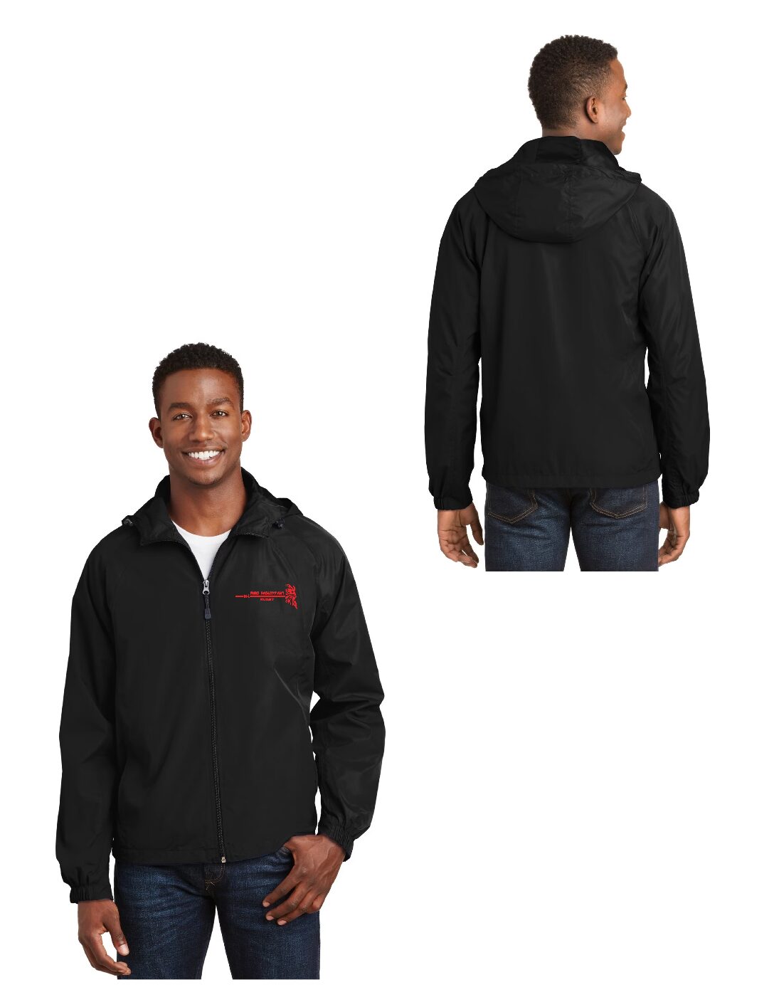 Red Mountain Jacket (Black) (2XL-4XL)